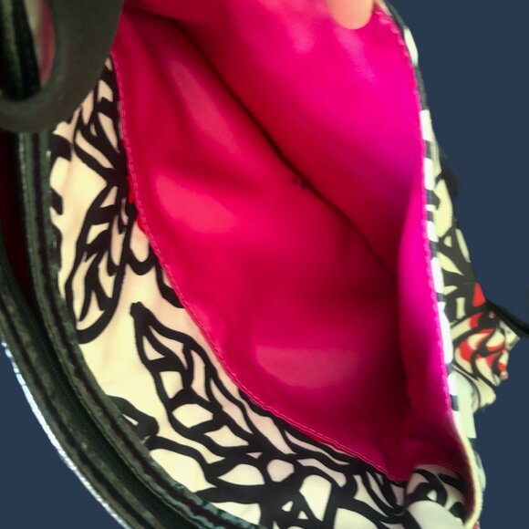 Coach Poppy Y2K Graffiti Daisey Adjustable Shoulder Bag Silver Hardware EUC - Picture 8 of 11